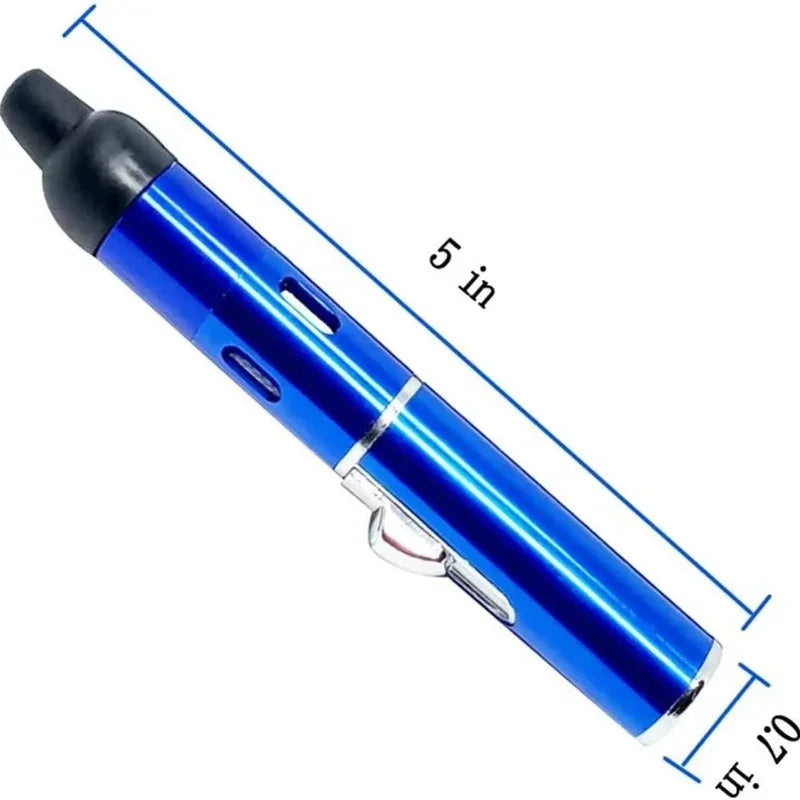 Hot Selling Aromatherapy Lighter Portable Mini Metal Pipe with Volcanic Stone