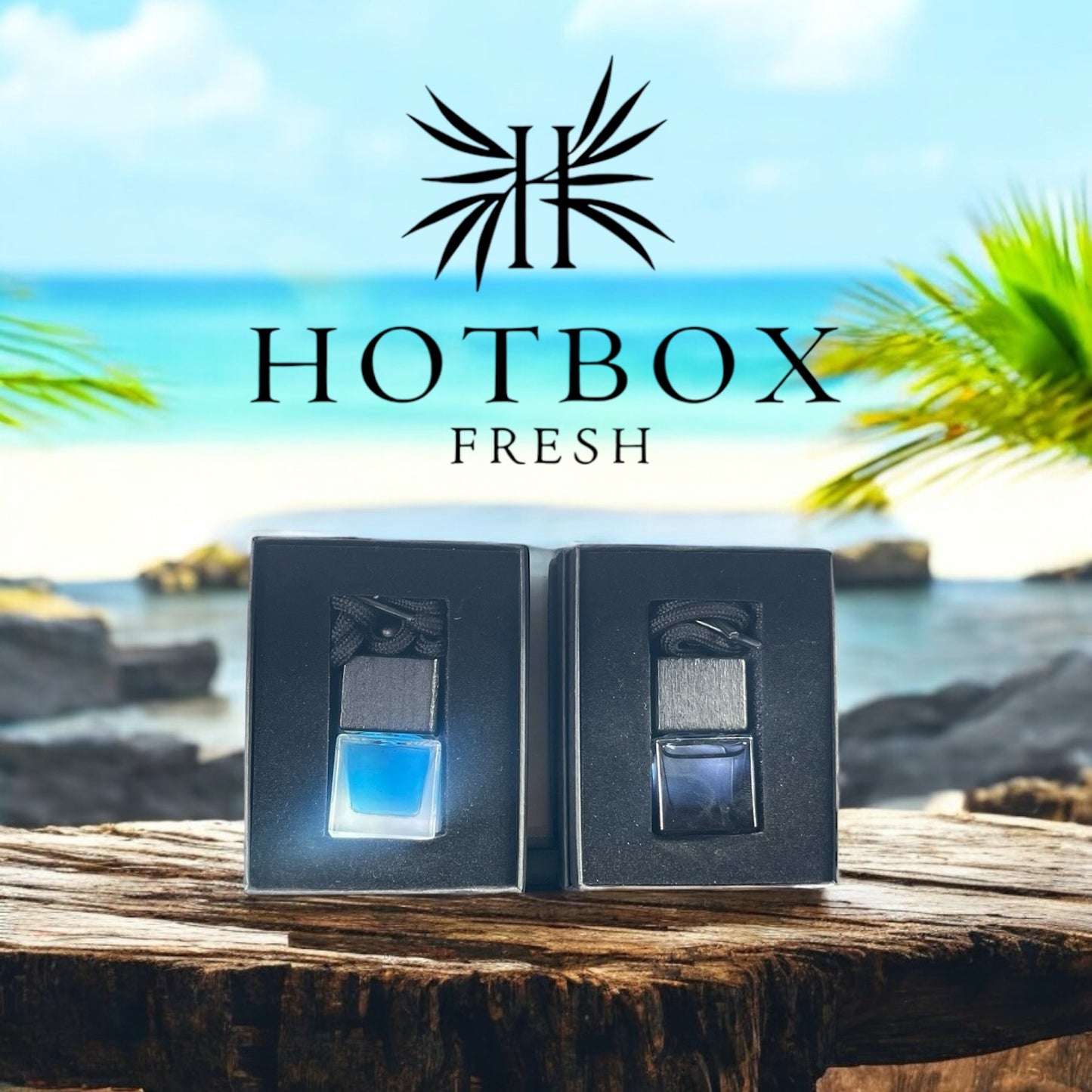 HOTBOX FRESH HANGING OIL AIR FRESHENERS (CANNABIS ODOR NEUTRALIZER)