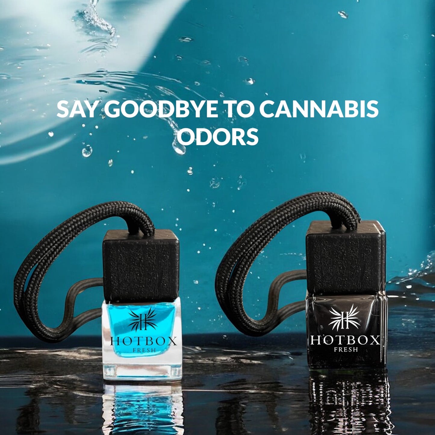 HOTBOX FRESH HANGING OIL AIR FRESHENERS (CANNABIS ODOR NEUTRALIZER)