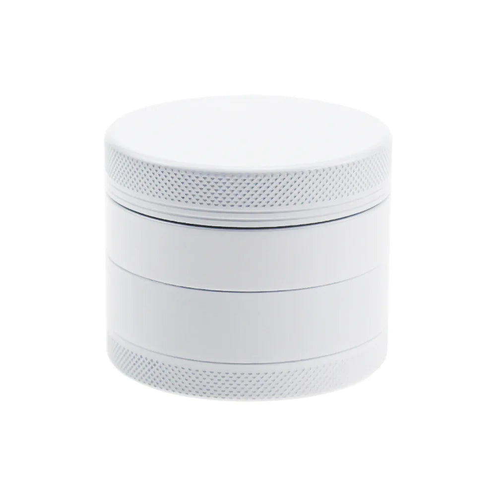 Ceramic Coating Grinder White Nonstick (Smell Proof) Ceramic Coating Metal Grinder-4 Layers 63Mm/2.5"